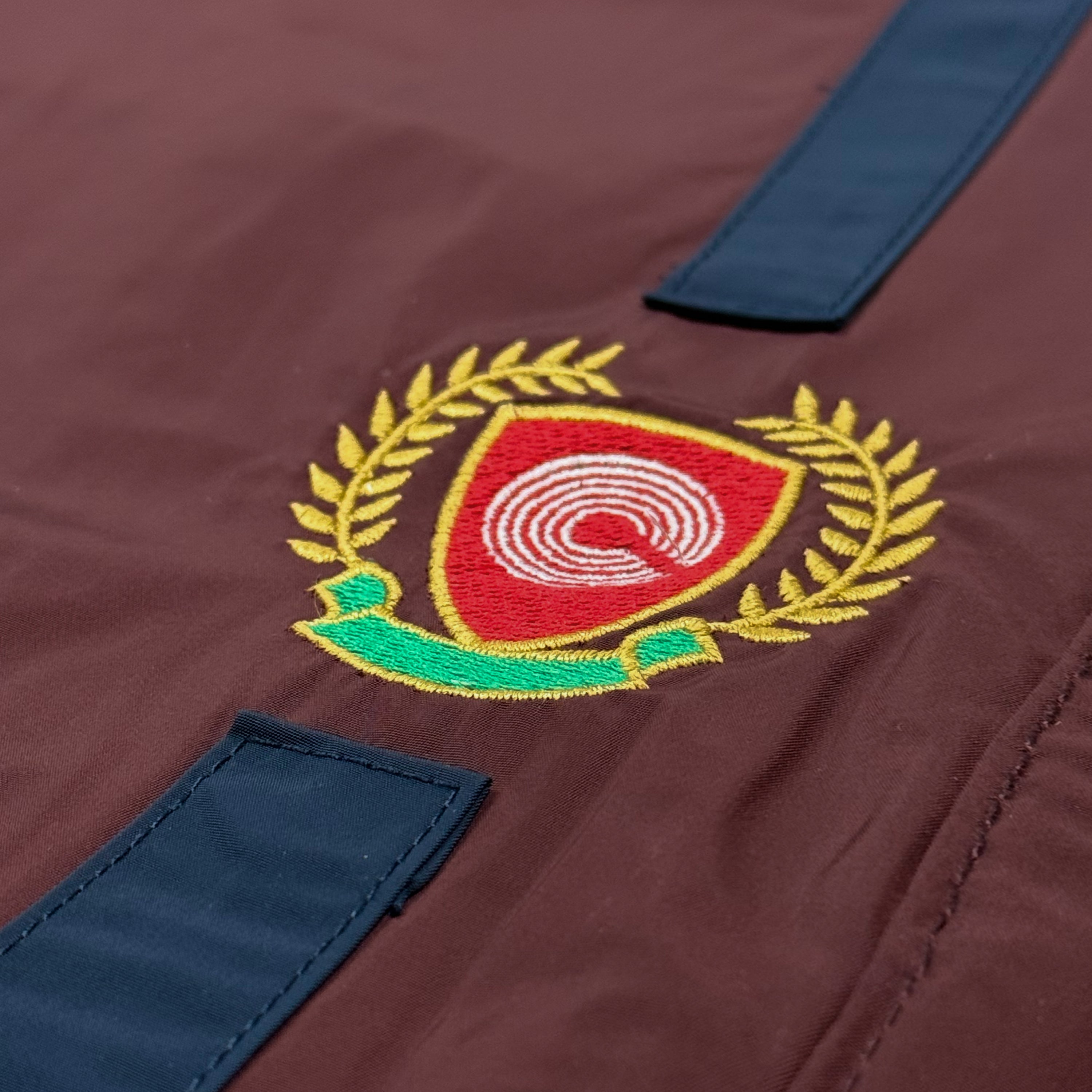Yeezy Season 5 Crest Track Pants In Oxblood | Paris Saint