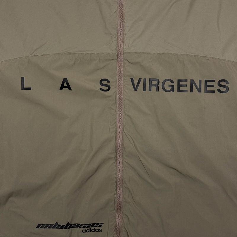 Yeezy Season 5 Hooded Windbreaker In Military Stone
