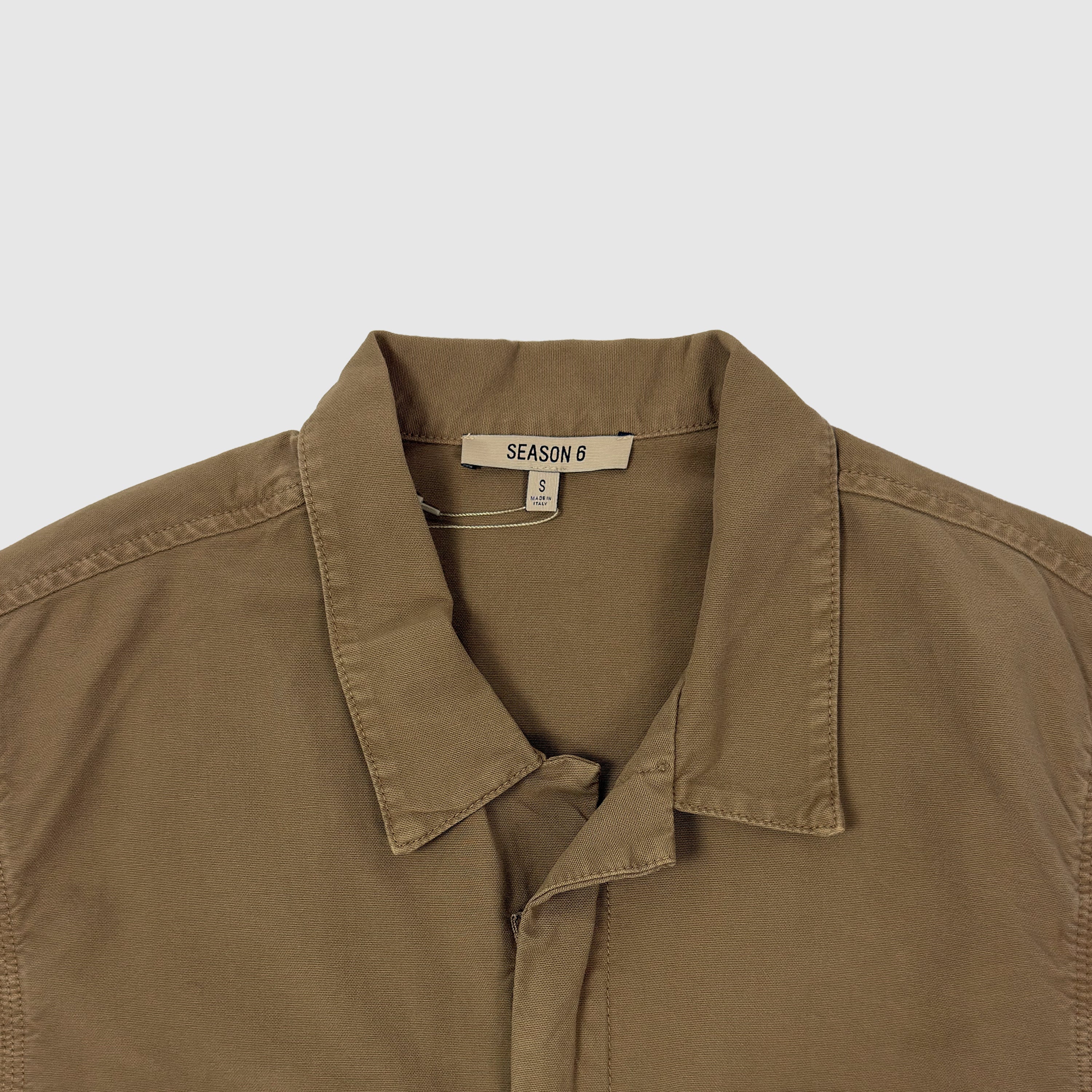 Yeezy Season 6 Workwear Jumpsuit In Sand | Paris Saint