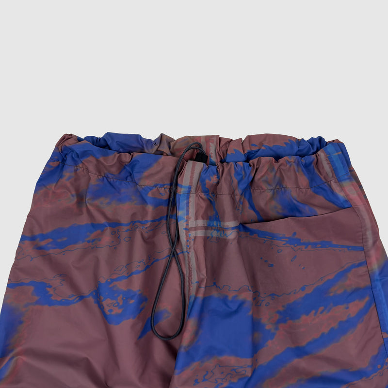 Yeezy 2020 Unreleased Nylon Cargo Pants In Tiger Camo