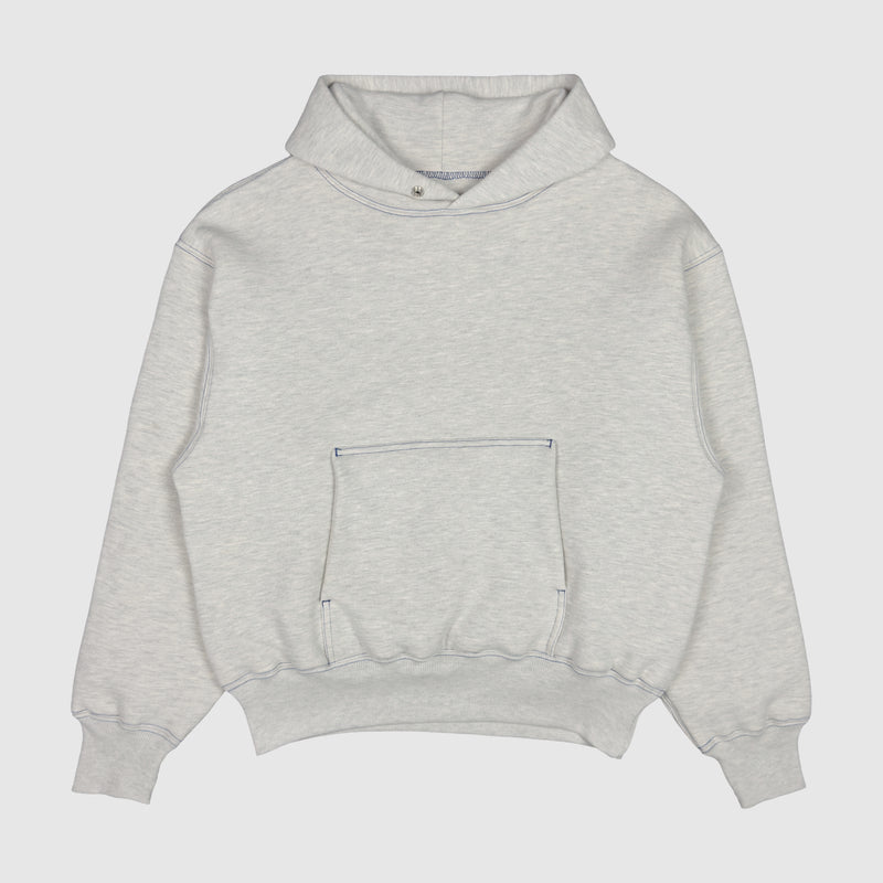 Yeezy 2019 Unreleased Snap Button Blue Stitch Perfect Hoodie