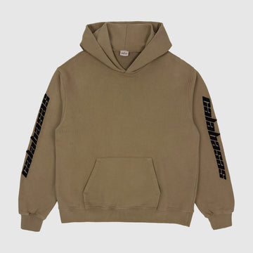 Yeezy 2017 Embroidered Calabasas Hoodie In Trench