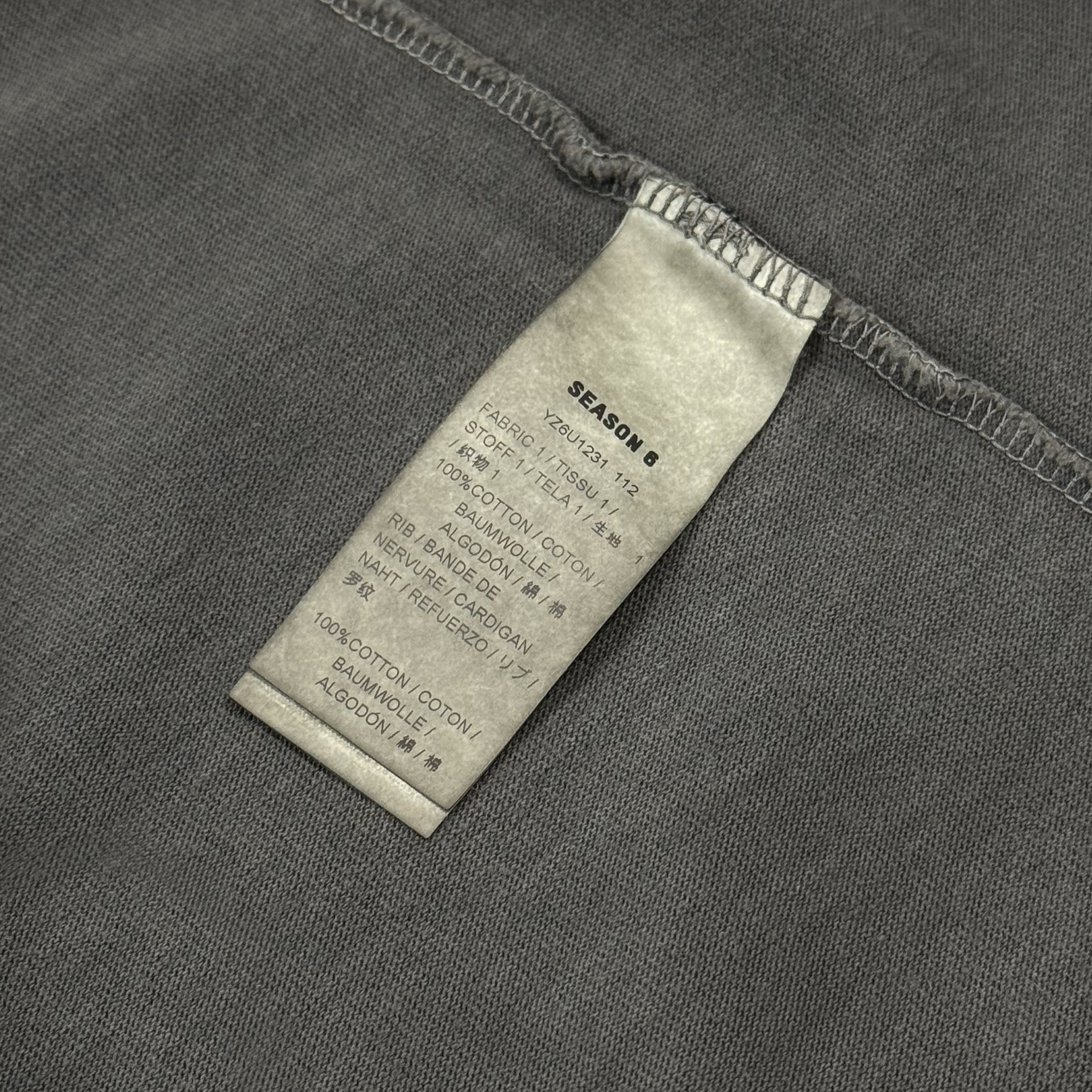 Yeezy Season 6 Calabasas Long Sleeve In Core/Indigo | Paris Saint