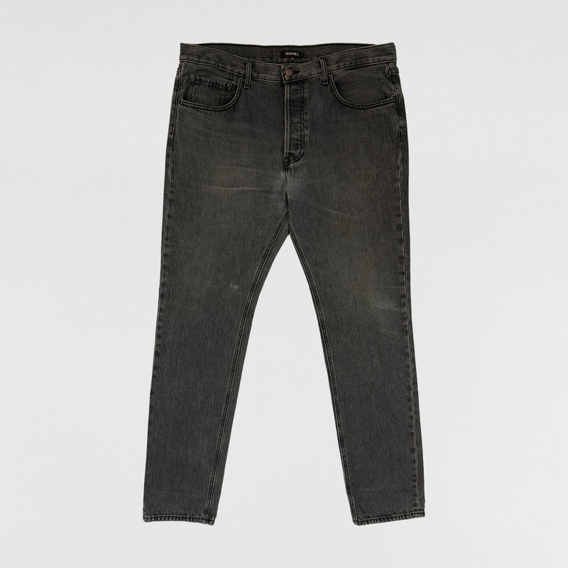 Yeezy Season 5 Washed Denim In Faded Ink