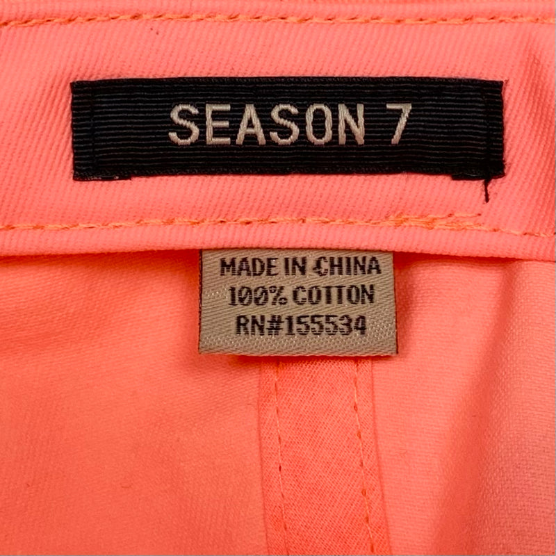 Yeezy Season 7 Hat In Neon Orange