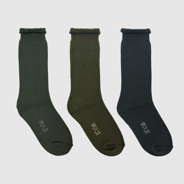 Yeezy Season 7 Bouclette Socks (3-Pack) In Tone Three