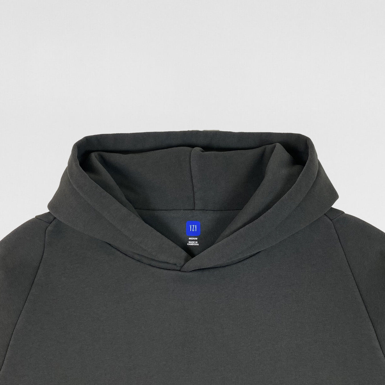 Yeezy Gap Balenciaga 2022 Shrunken Logo Hoodie In Black | Paris Saint