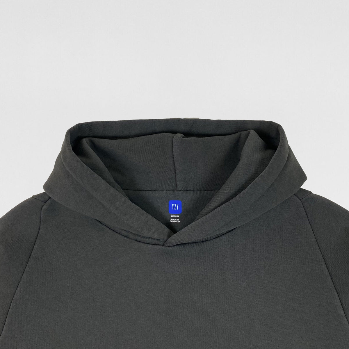 Yeezy Gap Balenciaga 2022 Shrunken Logo Hoodie In Black | Paris Saint