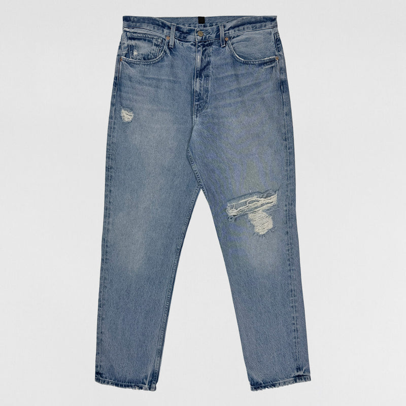 Yeezy Gap Balenciaga 2022 Washed Denim Pants In Indigo