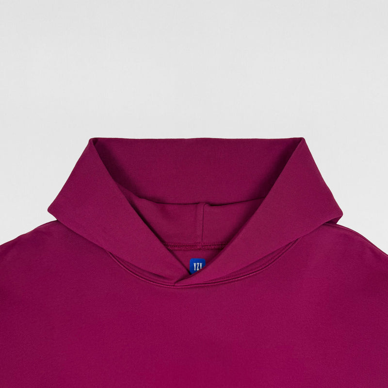Yeezy Gap 2021 Double Layered Hoodie In Purple