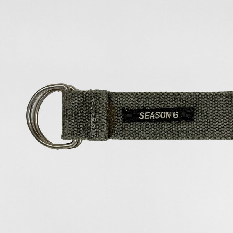 Yeezy Season 6 Web Belt In Gravel
