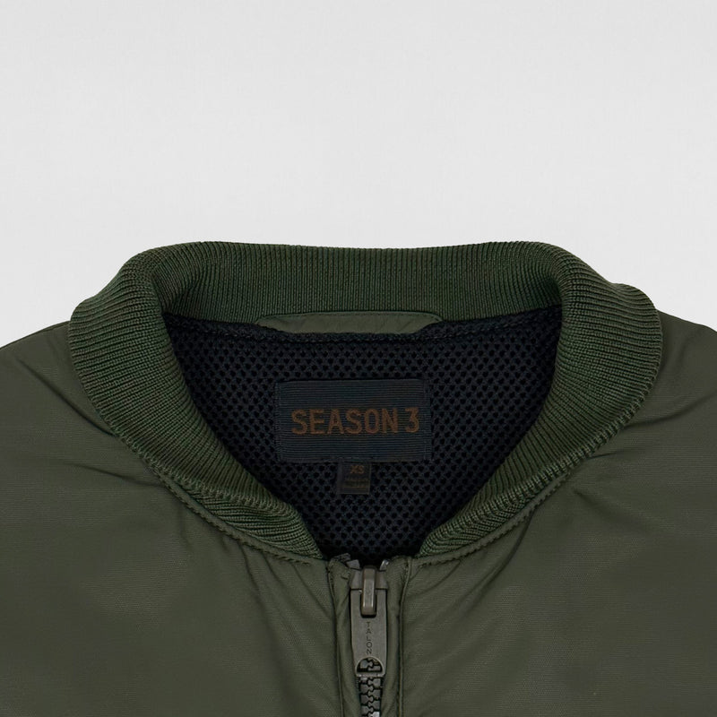 Yeezy Season 3 Utility Bomber Jacket In Dark Stone