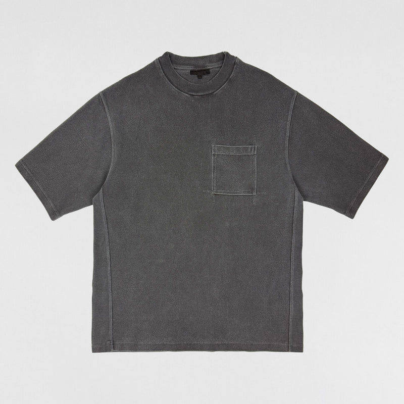 Yeezy Season 3 Rugby Knit Tee In Onyx