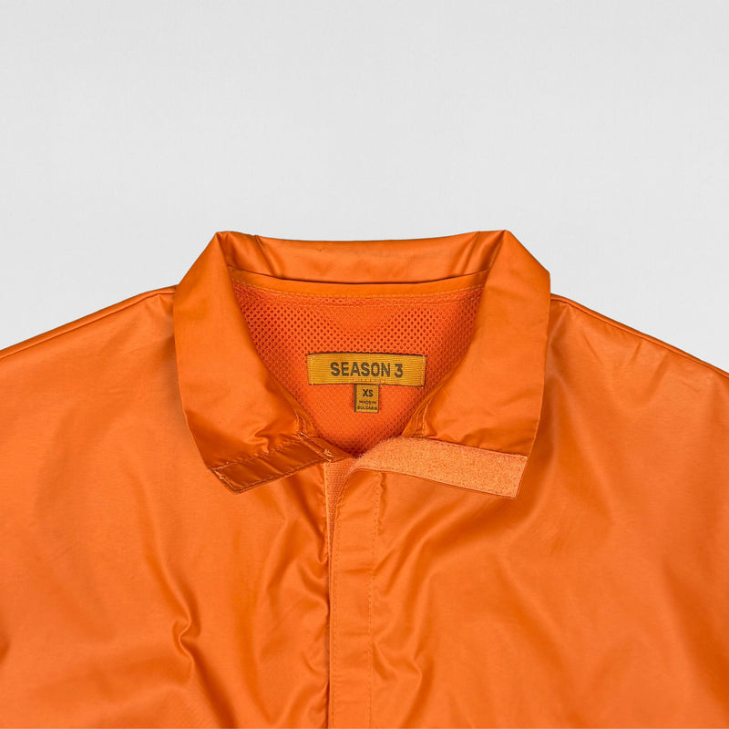 Yeezy Season 3 Windbreaker In Warning Orange