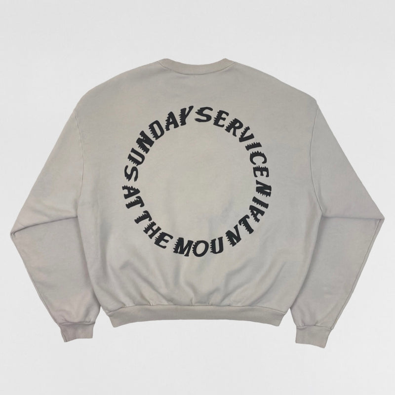 Jesus Is King 2019 Coachella ‘Holy Spirit’ Bone Crewneck By CPFM