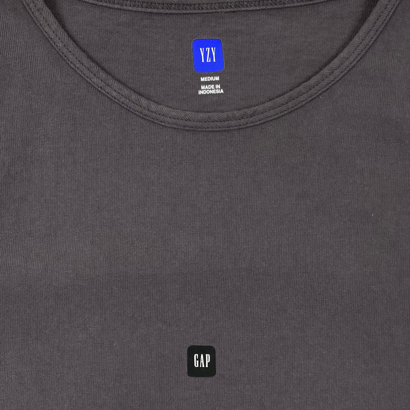 Yeezy Gap Balenciaga 2022 Loose Tank Top In Dark Grey