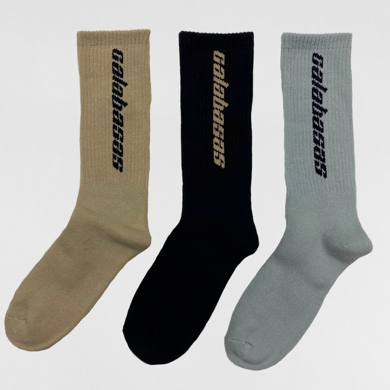 Yeezy Capsule 2017 Calabasas Socks (3-Pack)