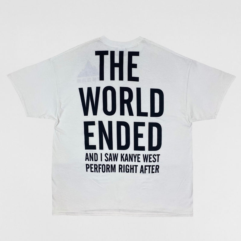 Kanye 2012 End Of The World Tee By Virgil Abloh