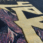 Yeezus 2015 Unreleased Splatter Woven Blanket By Wes Lang