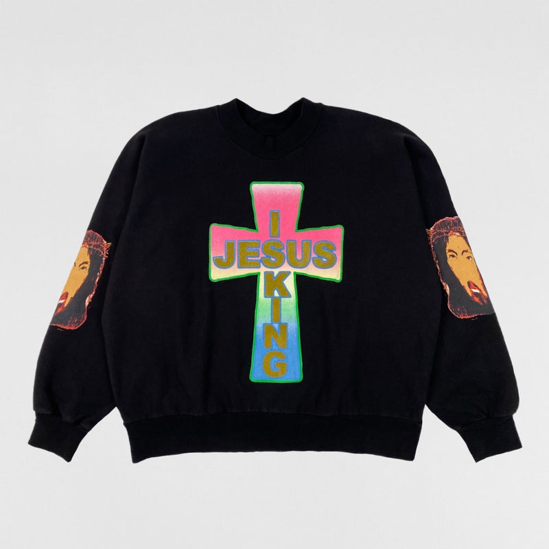 Jesus Is King 2019 AWGE Cross Crewneck