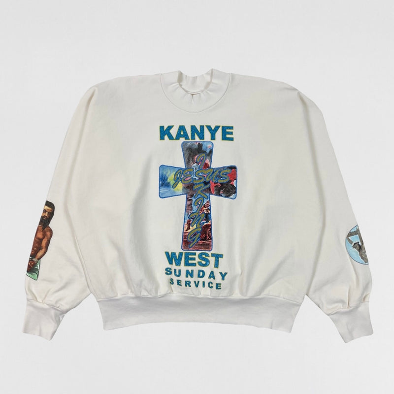 Jesus Is King 2019 Cross Crewneck II By AWGE