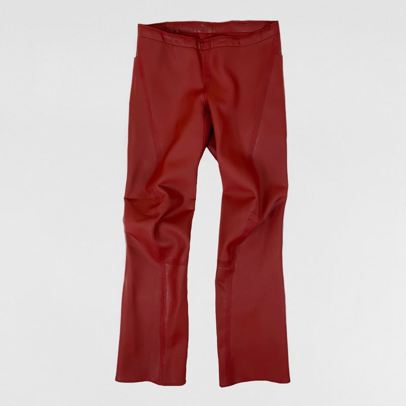 Yeezy Gap 2021 Unreleased Red Scuba Sample Pants
