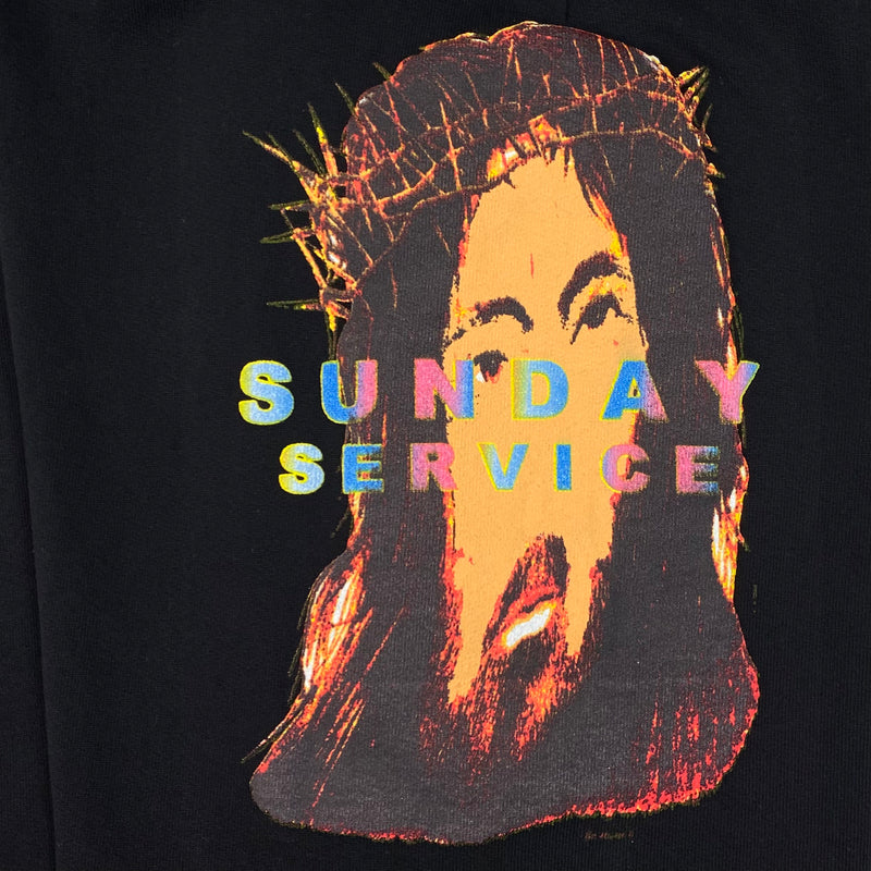 Jesus Is King 2019 AWGE Black Sweatpants