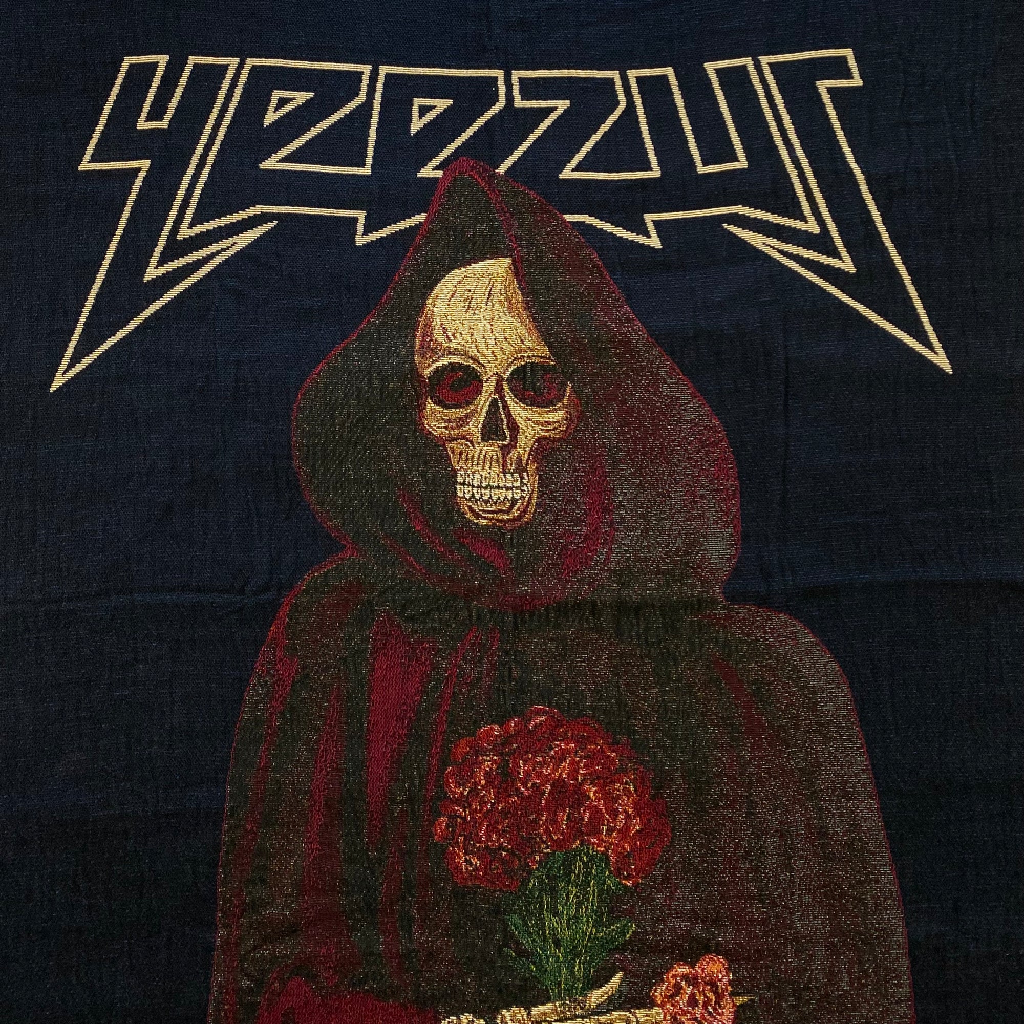 Yeezus 2015 Unreleased Reaper Woven Blanket By Wes Lang