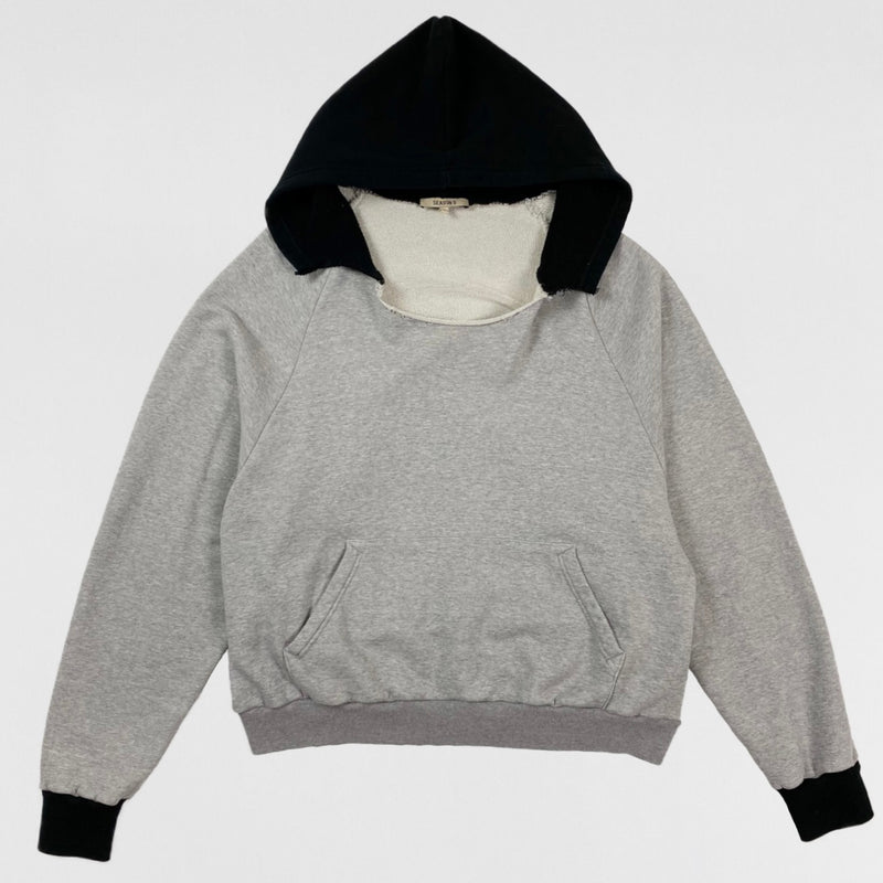Yeezy Season 5 Heather Ink Raglan Hoodie