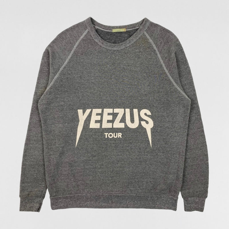 Yeezus Tour 2013 OG Raglan Crewneck By Virgil Abloh