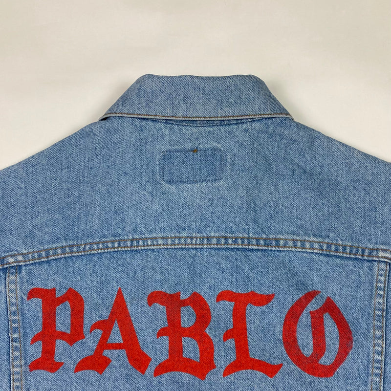 The Life of Pablo 2016 Pablo Levi’s Denim Jacket