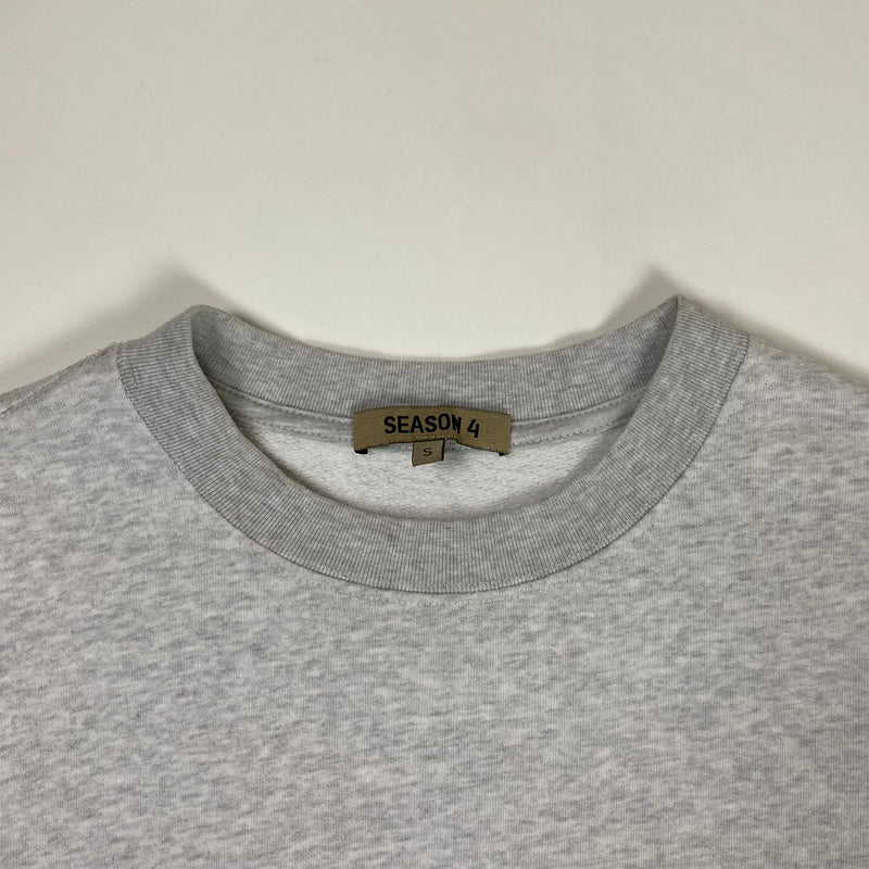 Yeezy Season 4 Melange Grey Crewneck