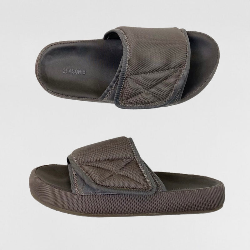 Yeezy Season 6 Graphite OG Slides