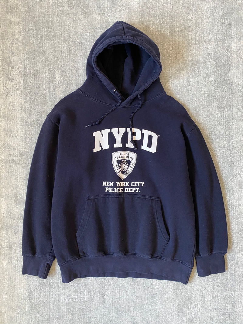 Vintage NYPD Navy Hoodie