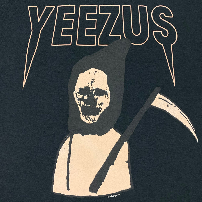 Yeezus Tour 2014 Hooded Reaper Tee By Wes Lang